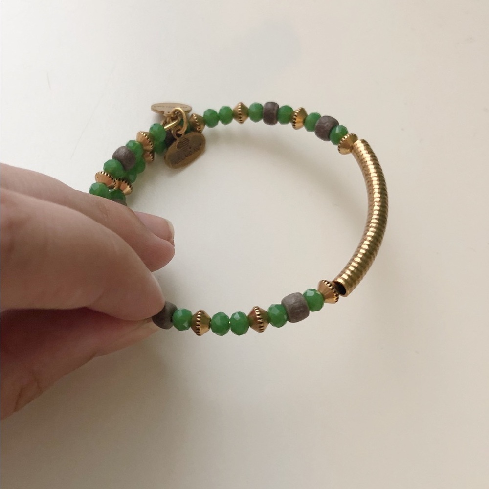 Alex and Ani Vintage Sixty-Six wrap bracelet